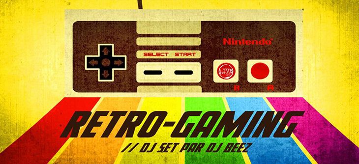 Affiche RetroGaming - Dj Beez à Livestation DIY