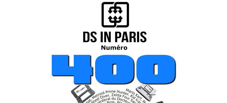 Affiche DS in Paris - 10 ans de Nintendo DS, 4 ans de Nintendo 3DS