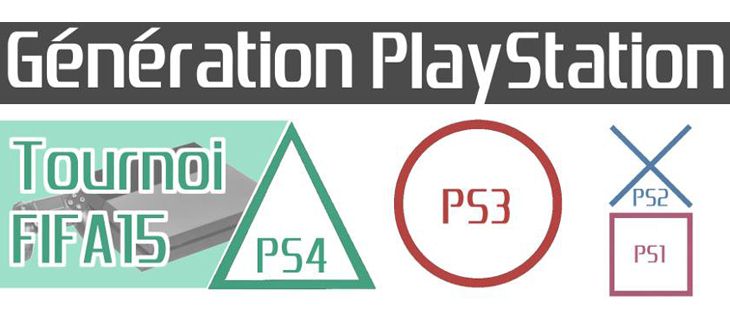 Affiche Génération Playstation - Soirée Jeux Vidéo