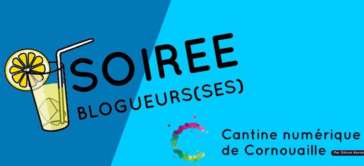 Affiche Soirée blogueurs(ses) Affiche Soirée blogueurs(ses)