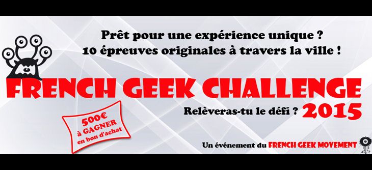 Affiche French Geek Challenge