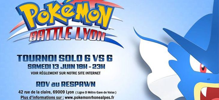 Affiche Pokémon Battle Lyon #3