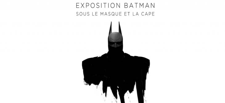 Affiche Expo Batman - Sous le Masque et la Cape