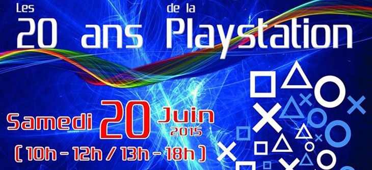 Affiche Les 20 ans de la Playstation