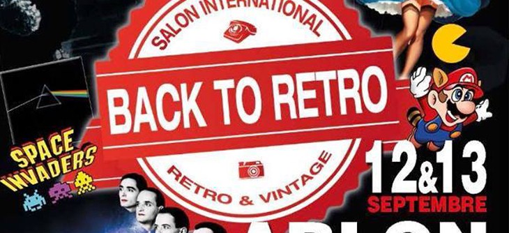 Affiche Back to retro Arlon 2015