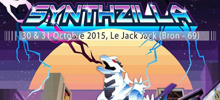 Affiche Synthzilla Festival LYON #1
