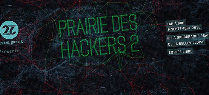 Affiche La prairie des Hackers 2015