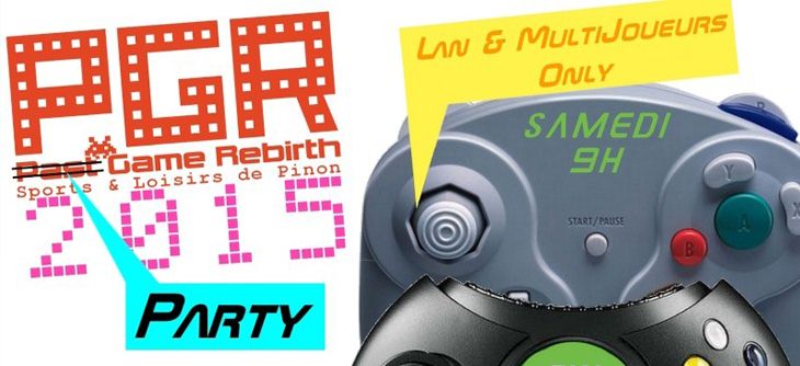 Affiche Party Game Rebirth 2015 - Lan et multijoueurs