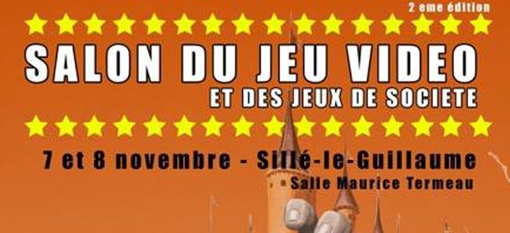 Affiche 2eme salon du jeu vidéo et des jeux de société