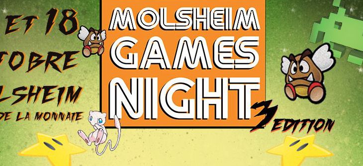 Affiche Molsheim Games Night