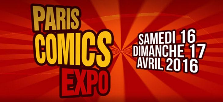 Affiche Paris Comics Expo 2016