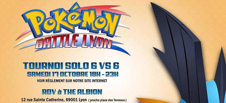 Affiche Pokémon Battle Lyon #5 Affiche Pokémon Battle Lyon #5