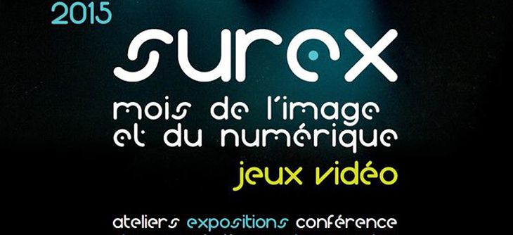 Affiche Surex - mois de l'image et du numérique spécial Jeux vidéo