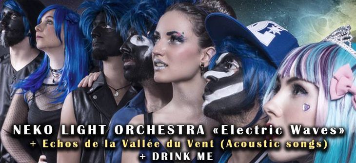 Affiche Neko Light Orchestra, Electric Waves + Echos de la Vallée du Vent