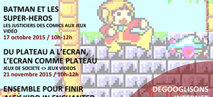 Affiche GAME SESSION - du plateau à l'écran, l'écran comme plateau