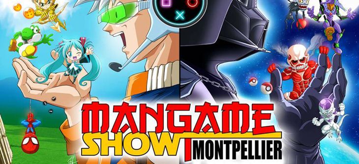 Affiche Mangame Show Montpellier Affiche Mangame Show Montpellier