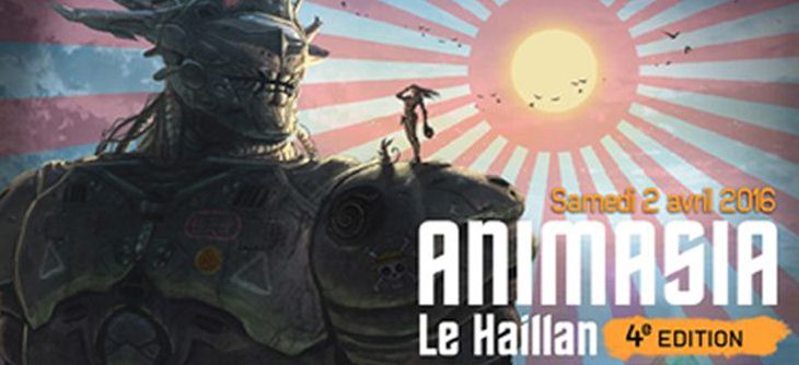Affiche Animasia Le Haillan 2016 - 4ème édition du festival aquitain des cultures asiatiques