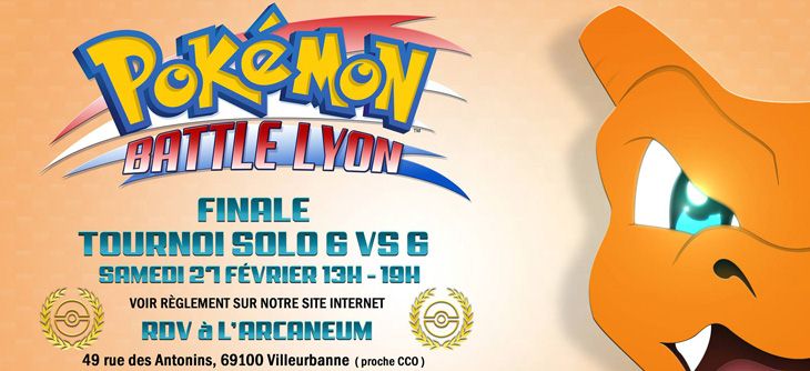 Affiche Finale Pokémon Battle Lyon