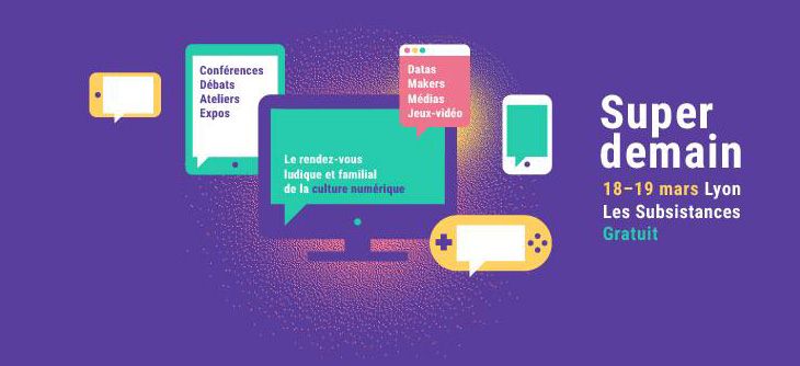 Affiche Super Demain - maîtrise des écrans et du numérique