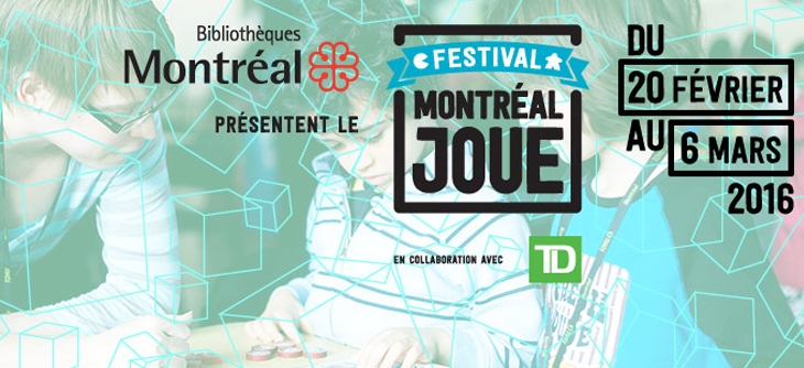 Affiche Montréal joue - Jeux indie de Montréal - 2e édition