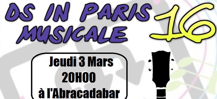 Affiche DS in Paris Musicale épisode 16