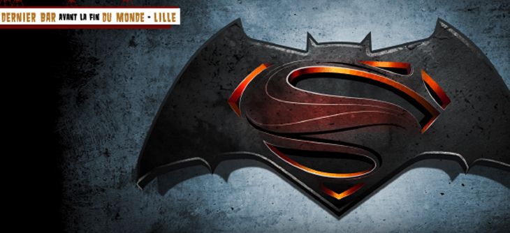 Affiche Soirée Cosplay - Batman Vs Superman