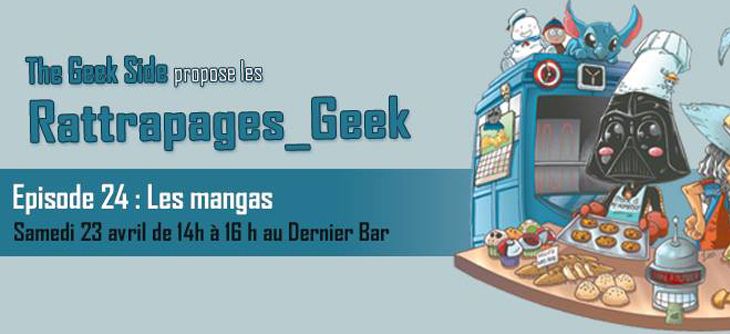 Affiche Rattrapage Geek - Dites, Eric et Genma, c'est quoi un manga ?