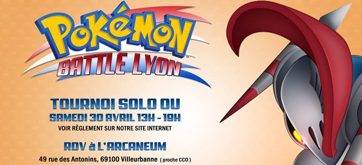 Affiche Pokémon Battle Lyon (PBL)