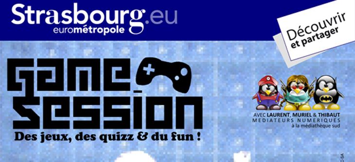 Affiche Game Session - jeux vidéo, jeux de société et livres-jeux : immersion totale !