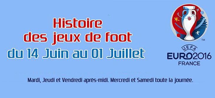 Affiche Histoire des jeux de foot