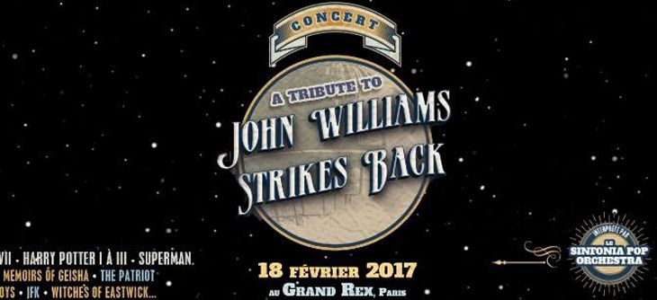 Affiche John Williams Strikes Back - Philharmonic Concert Affiche John Williams Strikes Back - Philharmonic Concert