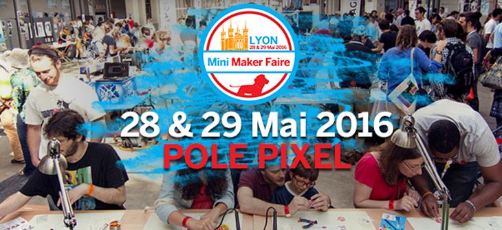Affiche Lyon Mini Maker Faire