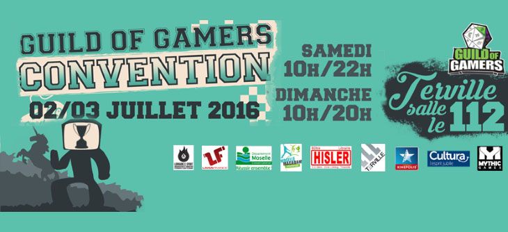 Affiche Convention Guild of Gamers