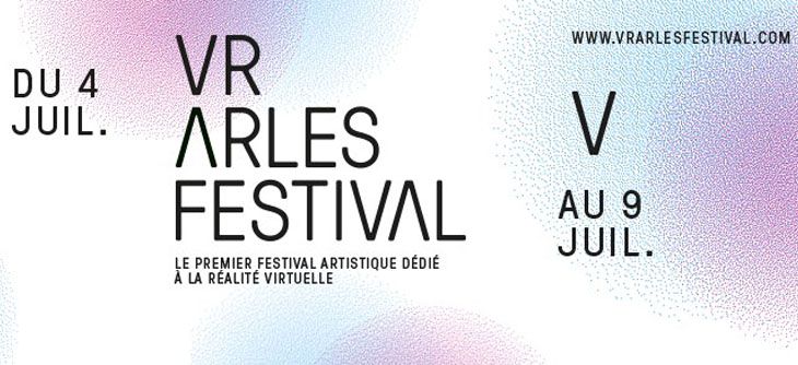 Affiche VR Arles Festival - premier festival artistique sur la réalité virtuelle