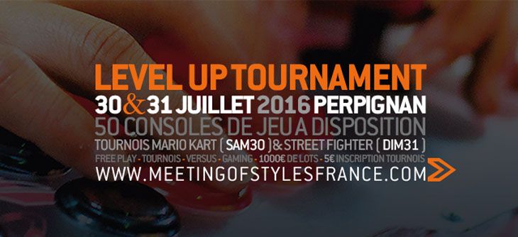 Affiche Level up tournament - Meeting Of Styles