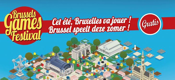 Affiche Brussels Games Festival 2016