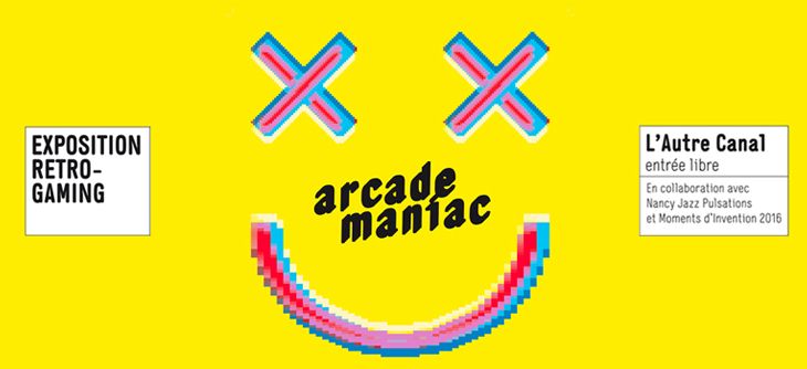 Affiche Arcade Maniac - Expo Retro-gaming