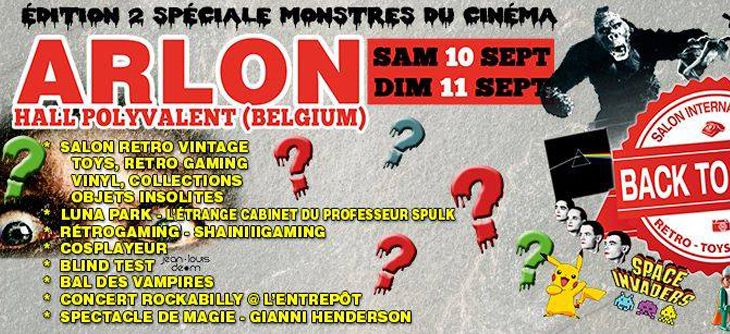 Affiche Back to retro Arlon 2016 Affiche Back to retro Arlon 2016