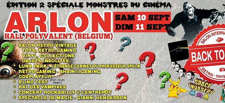 Affiche Back to retro Arlon 2016