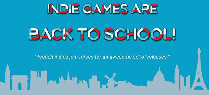 Affiche La rentrée des jeux indés Affiche La rentrée des jeux indés