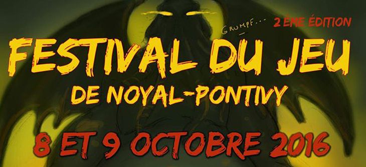 Affiche Festival du jeu de Noyal Pontivy