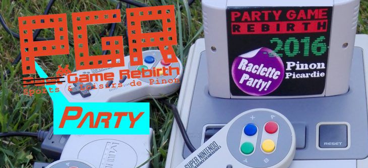 Affiche Party Game Rebirth 2016