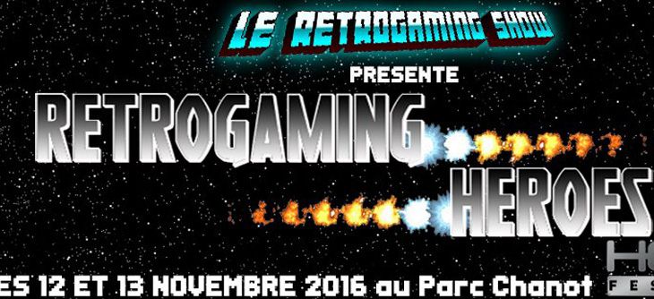 Affiche Retrogaming Show- RetroGaming Hero III