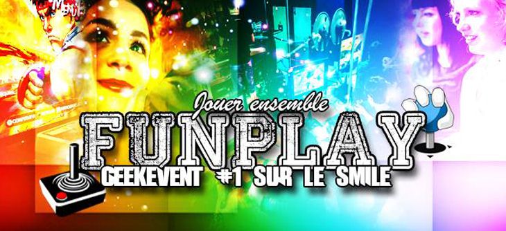 Affiche Funplay 2K17 - édition 2017 de l'événement Geek à Perpignan