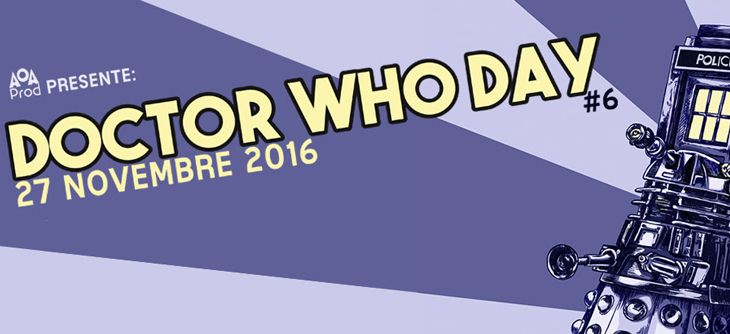 Affiche Doctor Who Day 2016 - 6ème édition