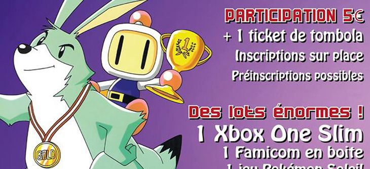 Affiche Garden Retro Party #3 - Tournois Bomberman 5 et Pokémon