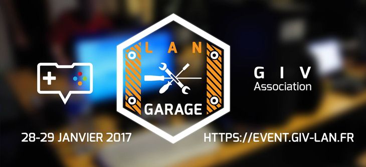 Affiche LAN-Party Garage