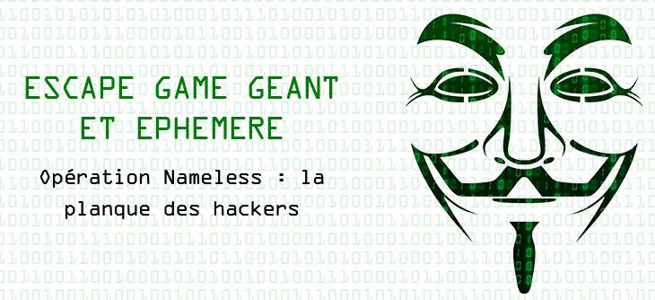 Affiche Escape Game géant et éphémère Affiche Escape Game géant et éphémère