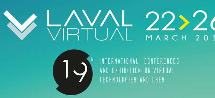 Affiche Laval Virtual 2017 - 19èmes Rencontres Internationales de Technologies et Usages du Virtuel