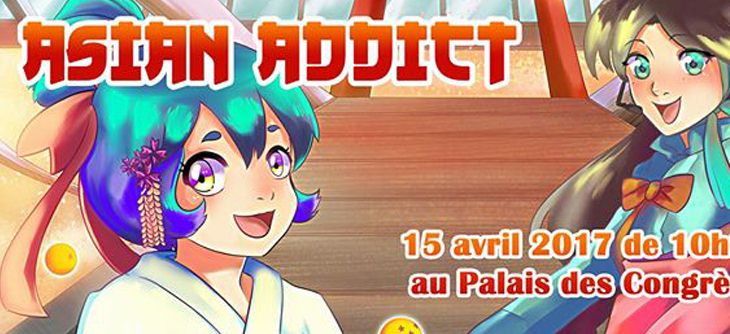 Affiche Asian Addict - Salon sur l'Asie